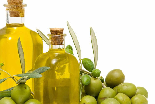 aceite de oliva pelo cara